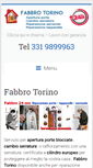 Mobile Screenshot of fabbro-torino.net